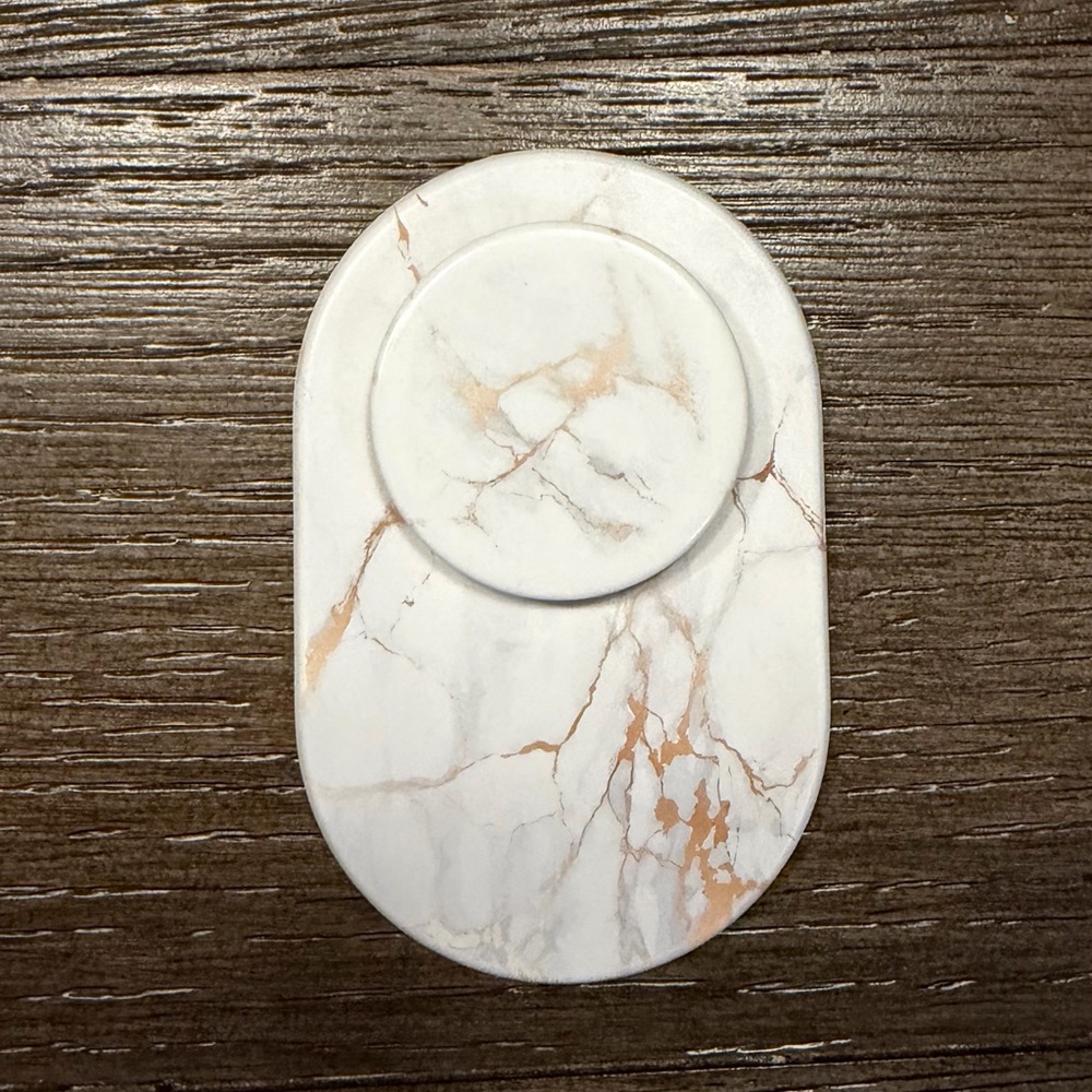 PopSockets Magnetic Phone Grip Stand Marble MagSafe Compatible